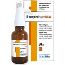 Generica B-komplex kvapky NEW pre deti od narodenia 30 ml