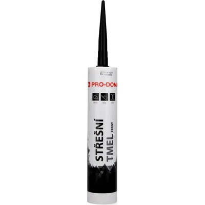 Pro-Doma Tmel střešní 310 ml černá