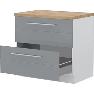  Долен кухненски шкаф с чекмеджета Highline R-90-2MBOX/3