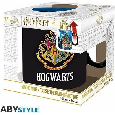 gwarts Měnící hrnek Harry Potter Welcome to Ho 460 ml