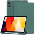 Techsuit Калъф за Xiaomi Redmi Pad SE 11 - Flex Trifold - Зелен