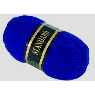 Priadza Standard - kráľovská modrá 624