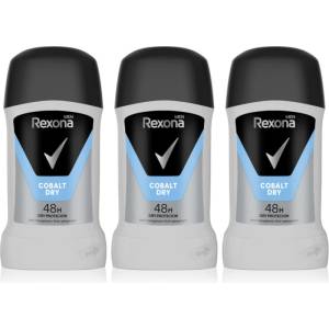 Rexona Men Cobalt Dry твърд антиперспирант изгодна опаковка