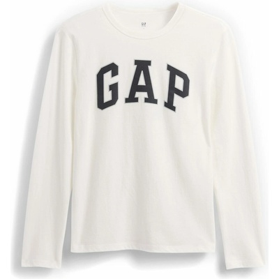 GAP 826471-05 Dětské tričko s logem Bílá - XXL