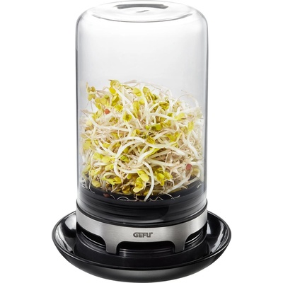 GEFU Система за покълване на семена Gefu - Bivita, 13 x 18.8 cm, черна (GEFU 18910)