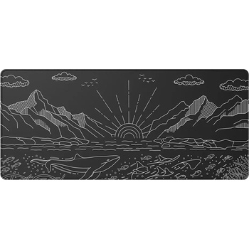 Dark Project Nostra Black XL Геймърски пад за мишка и клавиатура (DPMP_NOSTRA_BLACK_XL)