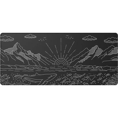 Dark Project Nostra Black XL Геймърски пад за мишка и клавиатура (DPMP_NOSTRA_BLACK_XL)