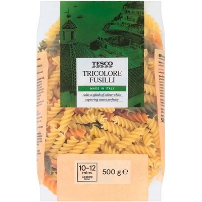 Tesco Tricolore Fusilli 0,5 kg