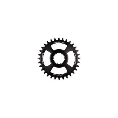 Burgtec Плоча BURGTEC Shimano Direct Mount Thick Thin - Черен 32T