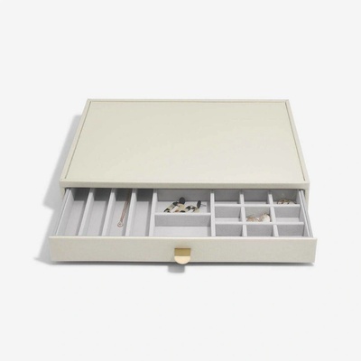 Stackers Oatmeal Supersize All In One Drawer krémová 75809