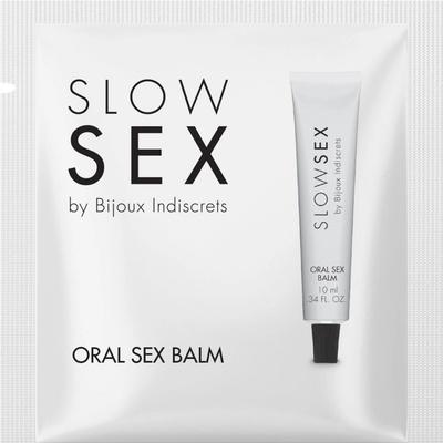 Bijoux Indiscrets Slow Sex Oral Sex Balm Sachette 2 ml
