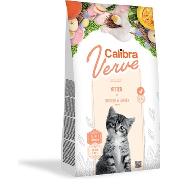 Calibra Verve Grain Free Kitten Chicken & Turkey 3,5 kg
