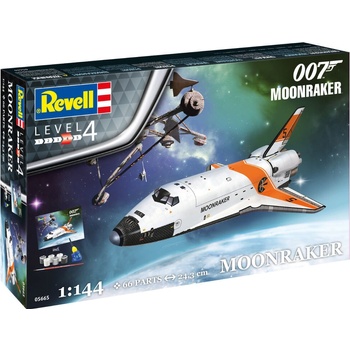 Revell Gift-Set James Bond 05665 Moonraker Space Shuttle 1:144