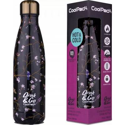 CoolPack termosová fľaša 500 ml kvety