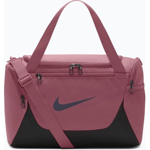 Nike Чанта за тренировка/фитнес Nike Brasilia Duffel Extra Small 24 l pink smoke/black/gridiron