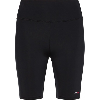 Tommy Hilfiger kraťasy dámské hladké medium waist černá