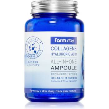 Farm Stay Collagen & Hyaluronic Acid All-In-One Ampoule ревитализиращ серум за лице 250ml