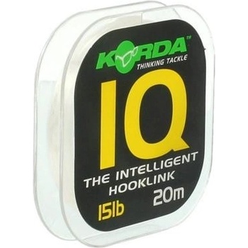 Korda Fluorocarbon IQ The Intelligent Hooklink 20m 20lb