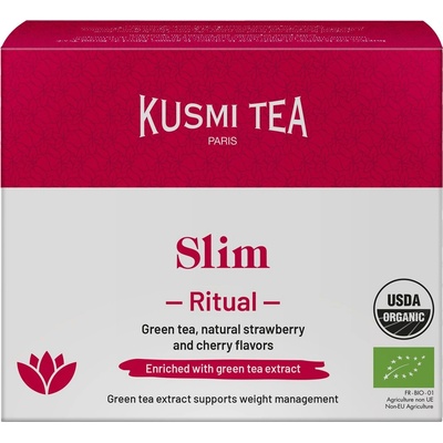 Kusmi Tea Зелен чай био Organic Slim Ritual в муселинови торбички 18 бр (21254A1460)