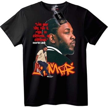 NOONEBRAND Тениска Kendrick Lamar цитат - XL, White