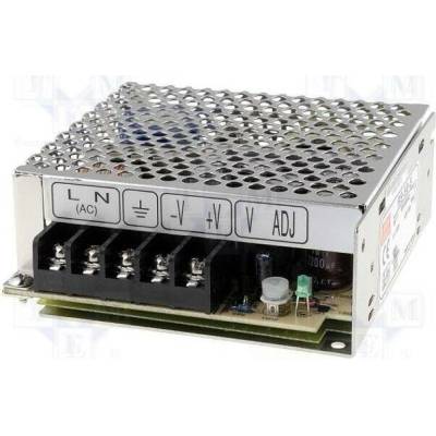 MEAN WELL RS-50-3.3 Napájecí zdroj: spínaný; k vestavbě,modulový; 33W; 3,3VDC; 10A