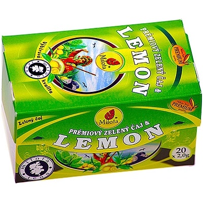 Milota Zelený čaj Sencha 20 x 2 g