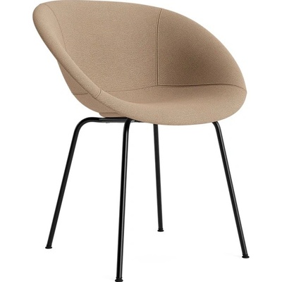 Normann Copenhagen Mat Arm Chair piesková / čierna oceľ