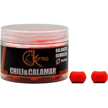 KARMA BAIT Dumbell Balanced Boilies Chilli&Calamar 10×14 mm 55 g