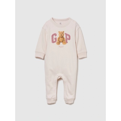 GAP Baby overal Brannan Bear VintageSoft Ružová