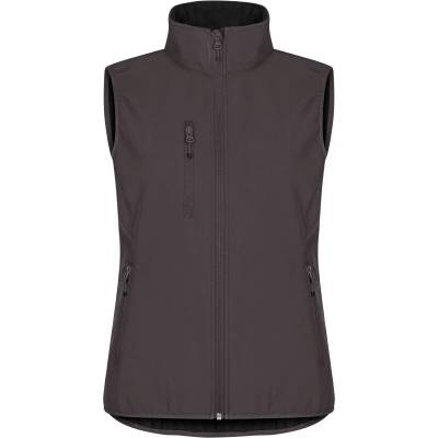 Clique Classic Softshell vest W dark grey