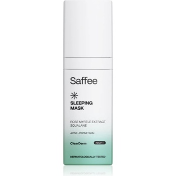 Saffee ClearDerm Sleeping Mask нощна маска за проблемна кожа 30ml