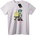 NOONEBRAND Тениска SpongeBob и Squidward Хип-Хоп - S, White