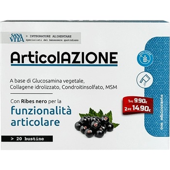 Paladin Pharma Sanavita Articolazione За здравето на ставите, 20 сашета, Paladin Pharma (552028 (50121) PP)