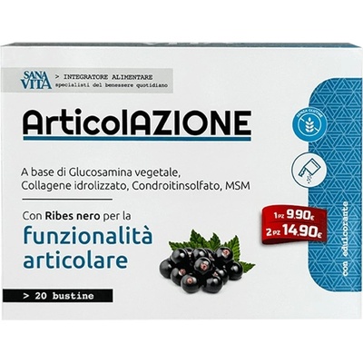 Paladin Pharma Sanavita Articolazione За здравето на ставите, 20 сашета, Paladin Pharma (552028 (50121) PP)