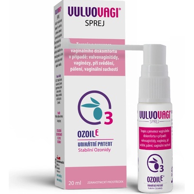 Vulvovagi sprej na vaginálne zápaly, infekcie, OzoilE 20 ml