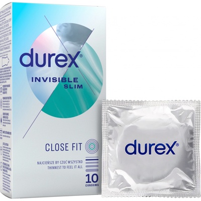Durex Invisible Close Fit 10 ks