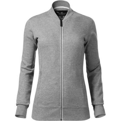 Malfini Premium Bomber mikina dámská tmavě šedý melír