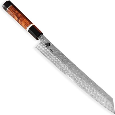 Dellinger Японски нож KIRITSUKE BUNKA OCTAGONAL, 27 см, кафяв, Dellinger (DNGR8595705405981)