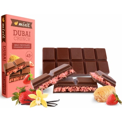 Mixit Dubajská s jahodovou náplní 70 g