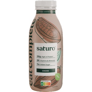 SATURO Ready To Drink Food 400 ml шоколад - gymbeam - 10,76 лв