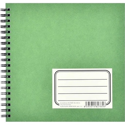 Bobo Skicák Zelenáč 18 x 18 cm 27856 – Zboží Mobilmania