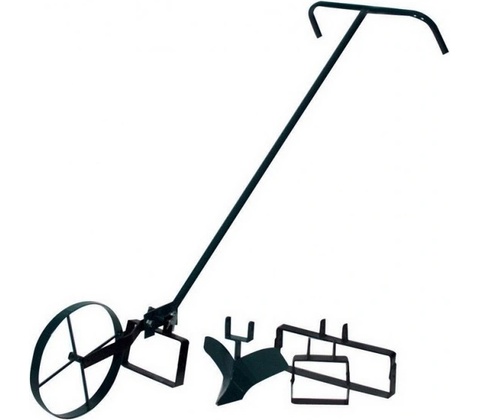J.A.D. Tools 6813 Ruční plečka, pojízdná - obsahuje 3 ks nožů (bez pluhu)