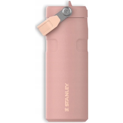 Stanley láhev IceFlow Flip Straw 470 ml Broskvově Růžová