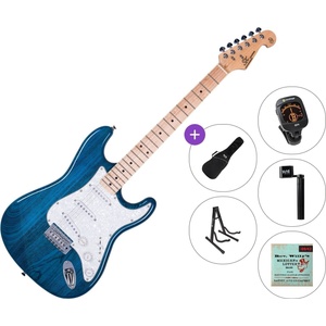 SX SST/ASH Standard SET Trans Blue Електрическа китара