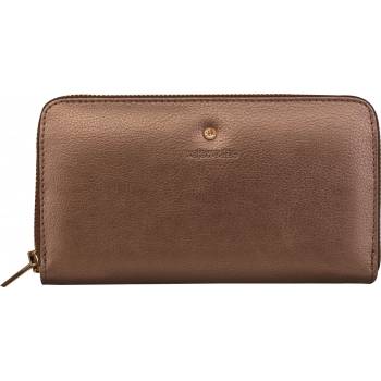 Wojewodzic luxusná kožená peňaženka s ozdobou metalická 3PD66
