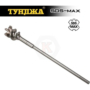 ТУНДЖА Боркорона за бетон SDS-Max с твърдосплавна пластина Тунджа, ф45x550 мм (9700532) (9700532)