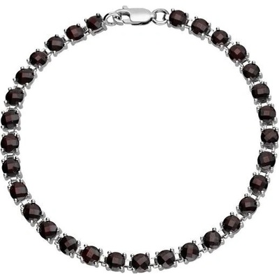 Zlaton náramek bílé zlato 000430705247