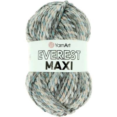 YarnArt Everest Maxi 8023 šedá modrá