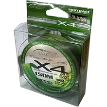 SHIRO šňůra zelená 150m 0,13mm