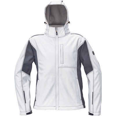 Cerva Dayboro pánska softshell bunda biela